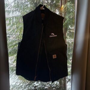 Carhartt Black Vest with Logo